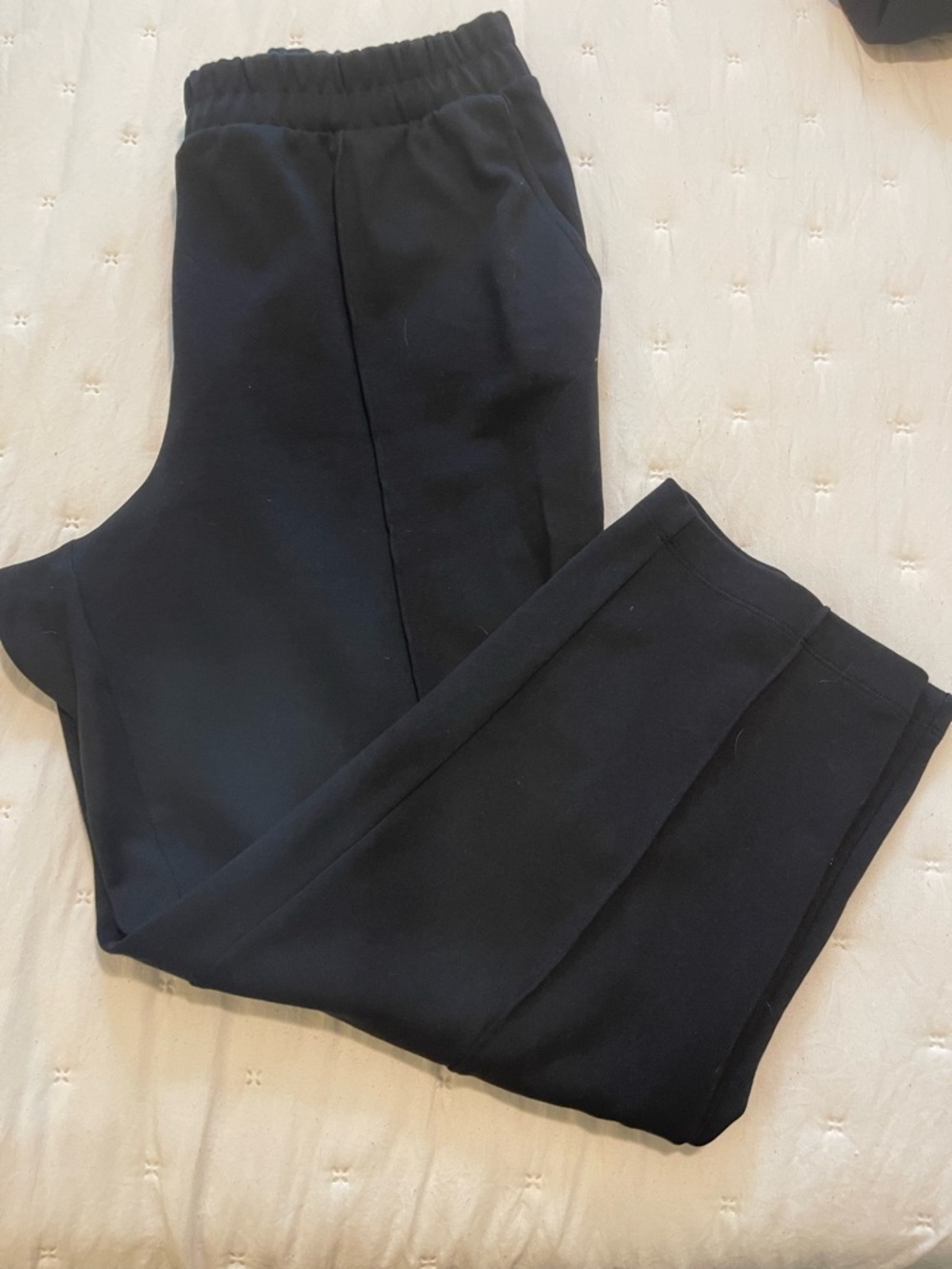 a new day Black Ankle-Length Pull-On Ponte Pants